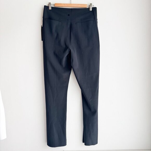 Epoque Evolution Flare Petite Side Slit Pants Black 12 - Picture 5 of 7